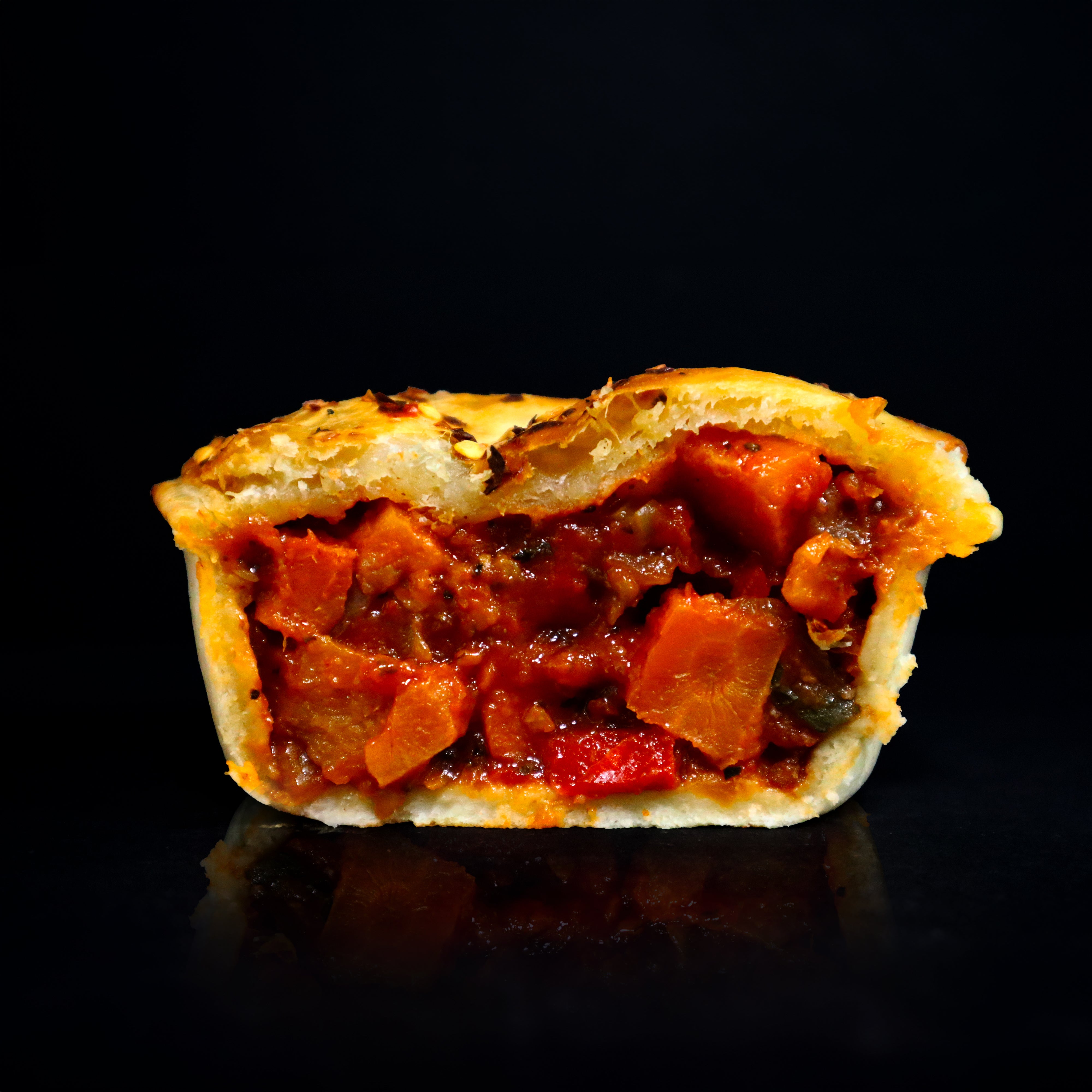 Single Sicilian Style Vegetarian Pie
