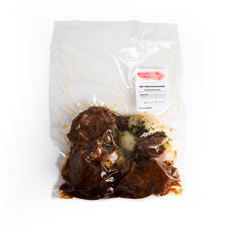 Red Wine Braised Beef Cheeks