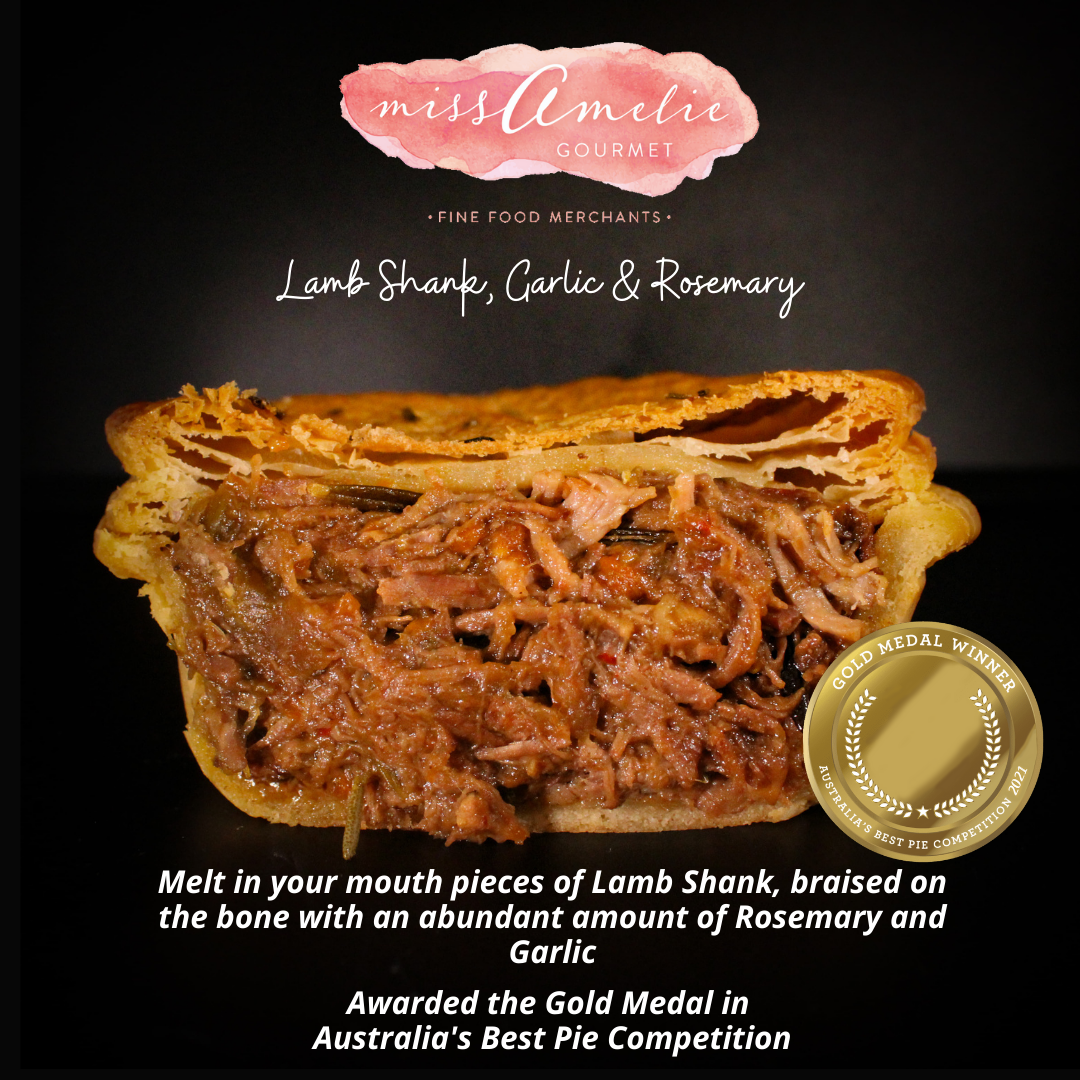 4 Pack Lamb Shank Garlic & Rosemary