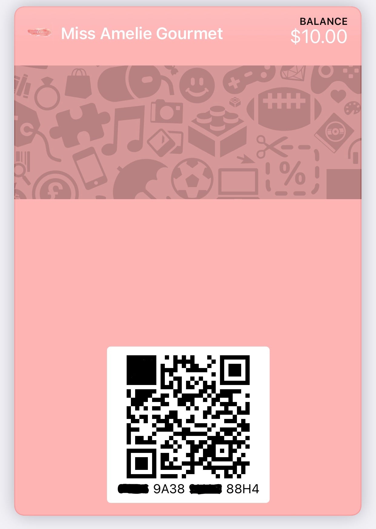 Online Miss Amelie Gourmet Gift Card