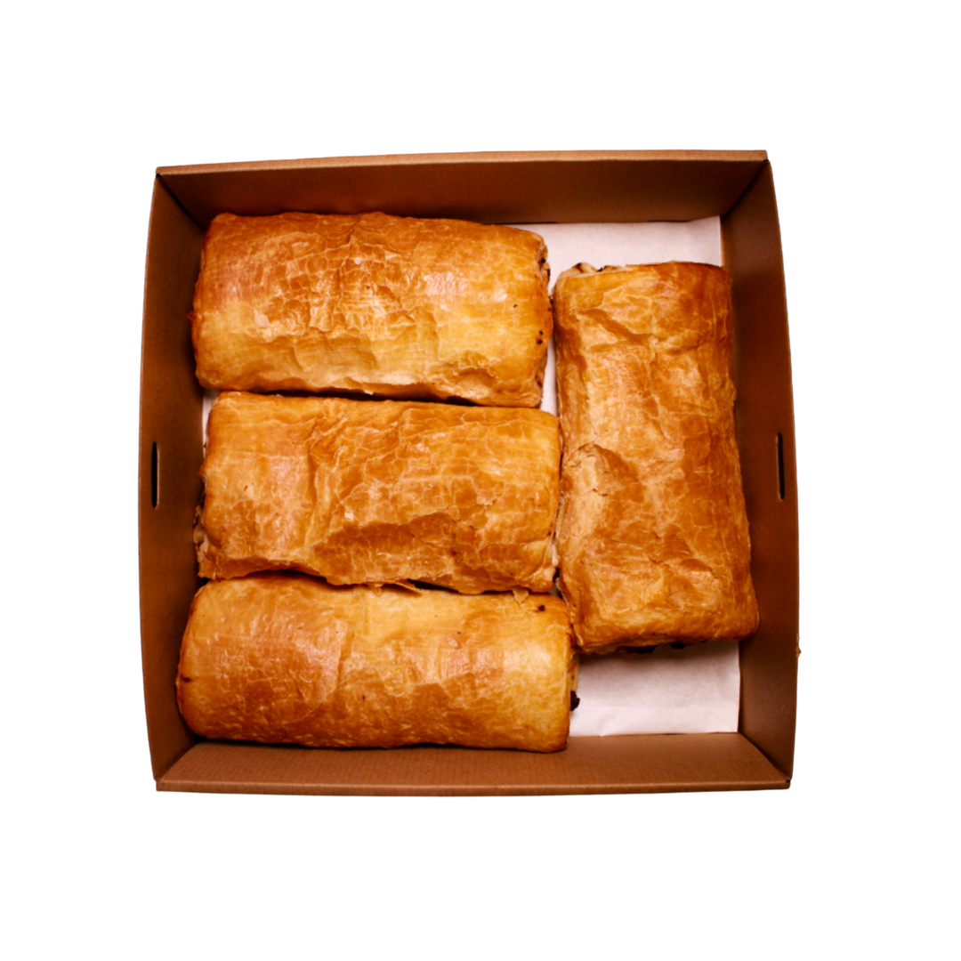 4 Pack Beef Brisket and Pork Sausage Roll