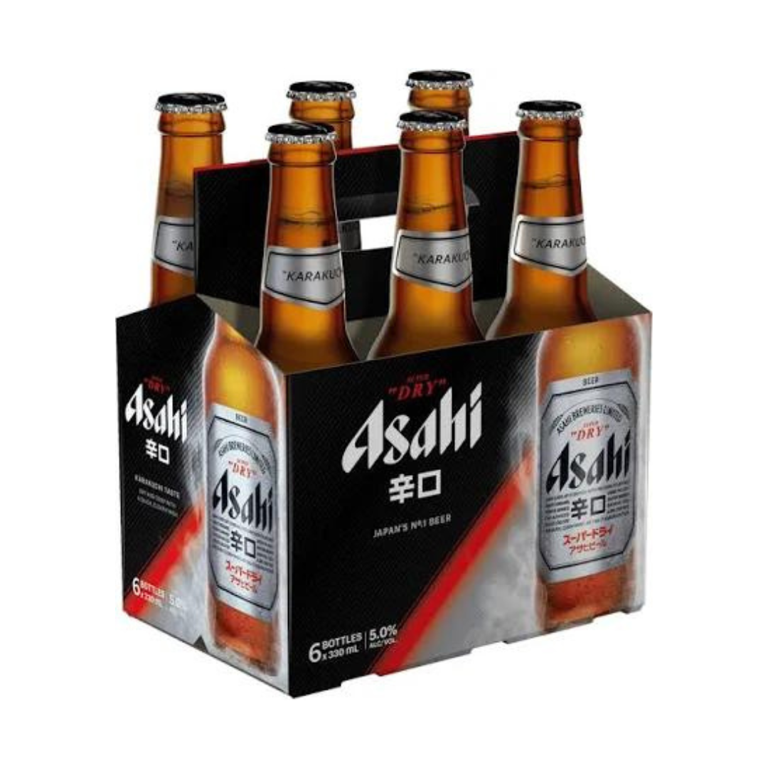 ASAHI SUPER DRY 6 PACK