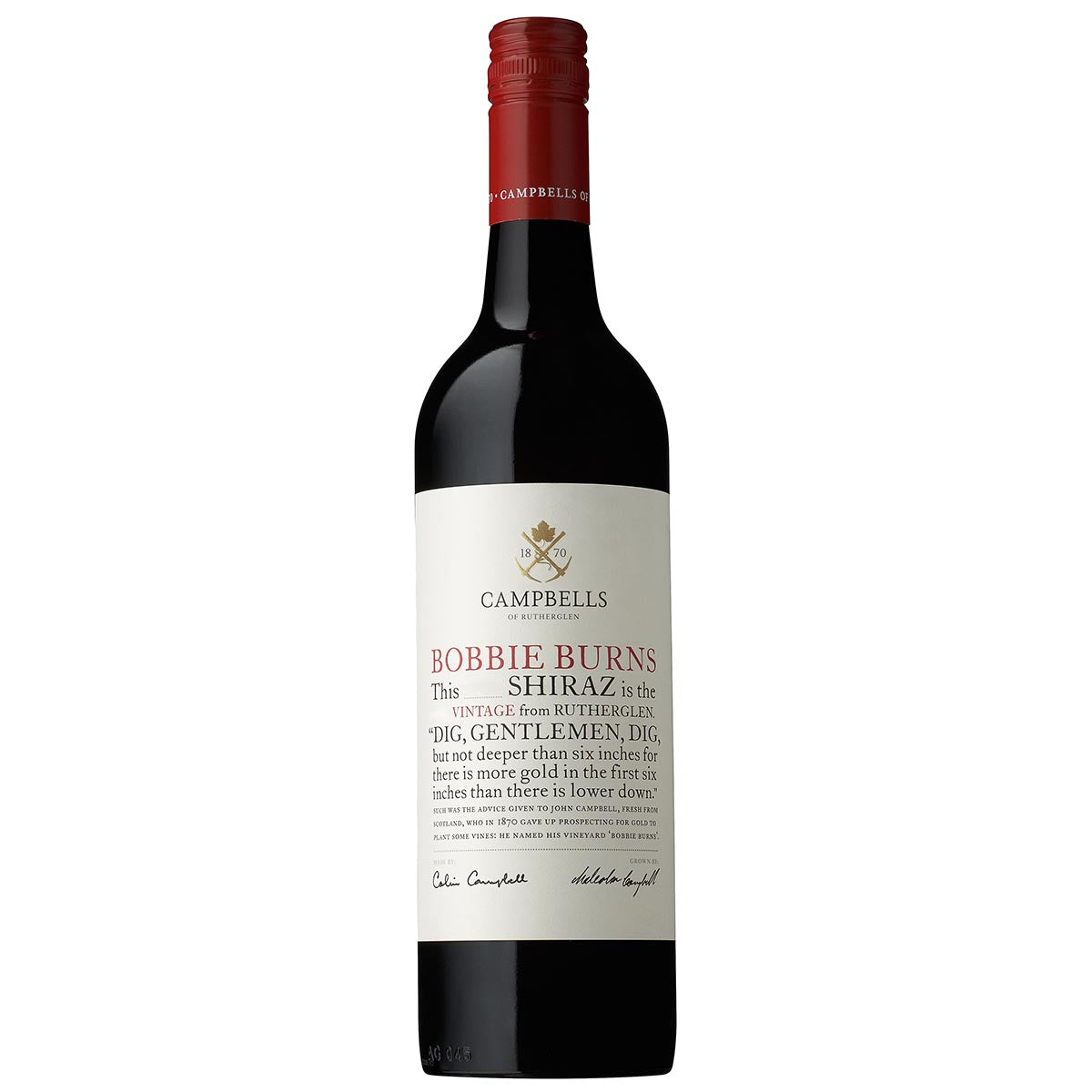 BOBBIE BURNS SHIRAZ 2021