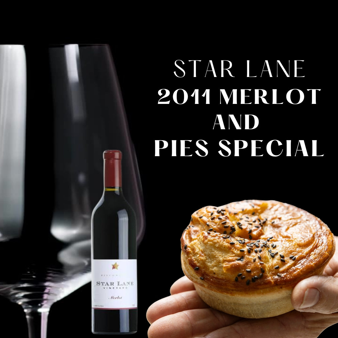 Buy $100 pies, receive an $89 bottle of 2011 Star Lane FREE