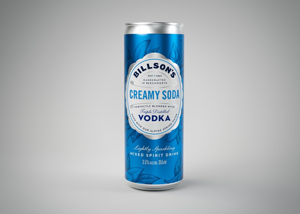Billson's Vodka Creamy Soda