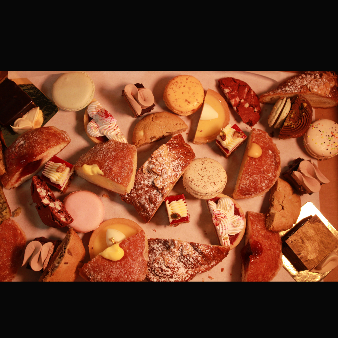 French Pastries and Sweets Platter